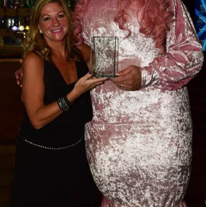 Best of South Tyneside 2018 award for Special recognition went to Colin Burgin-Plews, pictured here with editorial director Joy Yates.