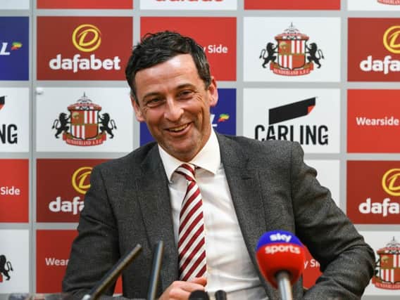 Sunderland manager Jack Ross.