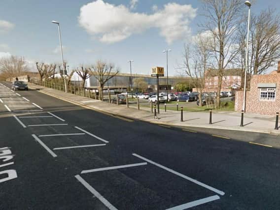 Passengers have been told to use platform two at Hebburn Metro station. Image copyright Google Maps.