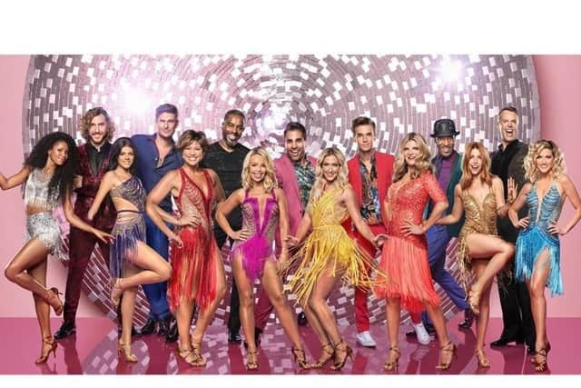 The cast of Strictly Come Dancing.