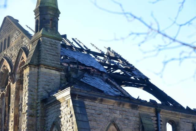 Jarrow Auction Rooms was devastaed by a huge fire last year.