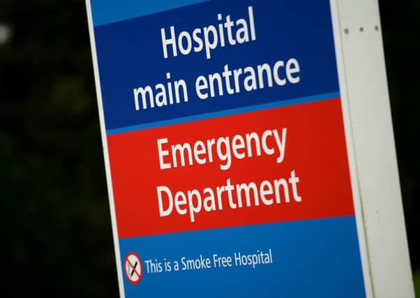 Emergency department at hospitals are under pressure  Picture by PA Archive/PA Images