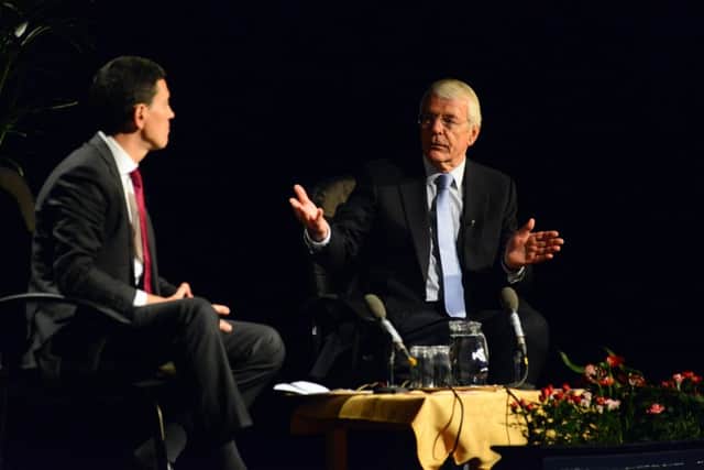 The 2018 South Shields Lecture with The Rt. Hon. David Miliband and The Rt.Hon. Sir John Major at Harton Academy