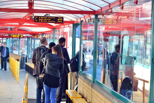 Replacement bus service from South Shields Metro Station to Chichester Metro Station