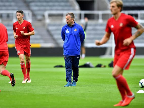 Sunderland Under-23s manager Elliott Dickman.