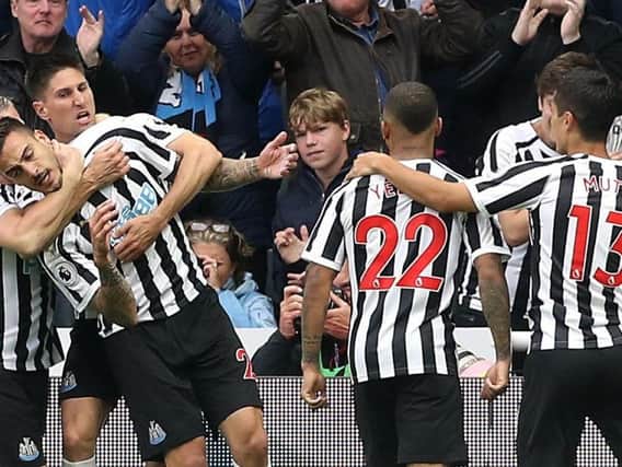 What is Newcastle United's club worth according to FIFA 19? Photo credit: PA/ Owen Humphreys