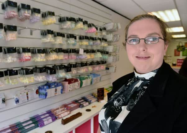 Tammy Taylor owner of Scented Moments, at The Viking Centre in Jarrow.