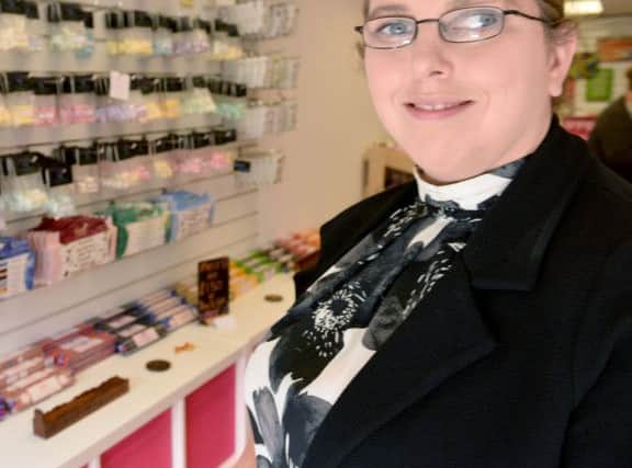 Tammy Taylor owner of Scented Moments, at The Viking Centre in Jarrow.