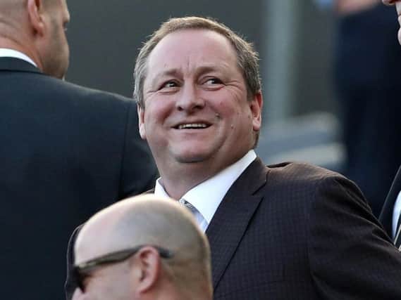 Newcastle United owner Mike Ashley. PA/ Owen Humphreys