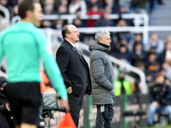 Rafa Benitez and Jose Mourinho.