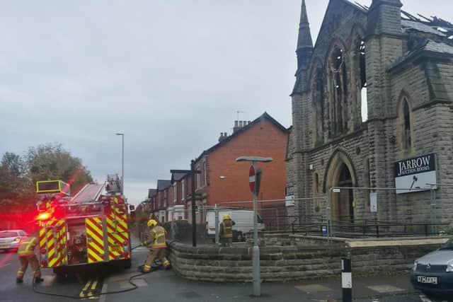 Fire crews called out to Jarrow Auction Rooms