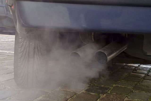 Car exhaust fumes can contribute to illnesses