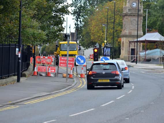 Lengthy new roadworks have started in Sea Road, South Shields.