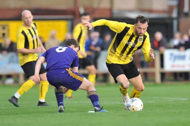 Action from Hebburn Town v City of Liverpool.