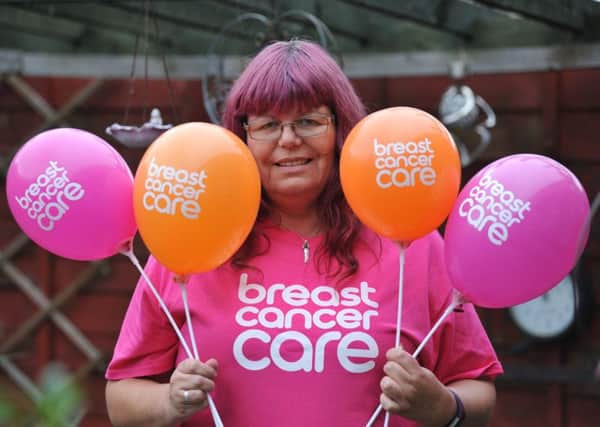 Diane Dickinson is holding a Pink Day in aid of Breast Cancer Care at the Whiteleas Social Club.
