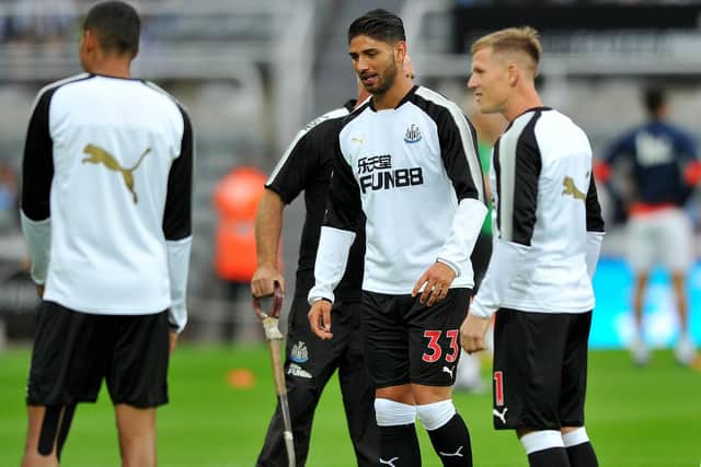 Achraf Lazaar, centre.