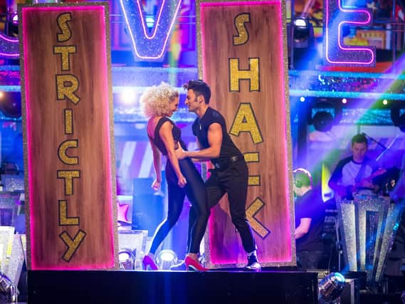 Faye Tozer and Giovanni Pernice perform Grease.