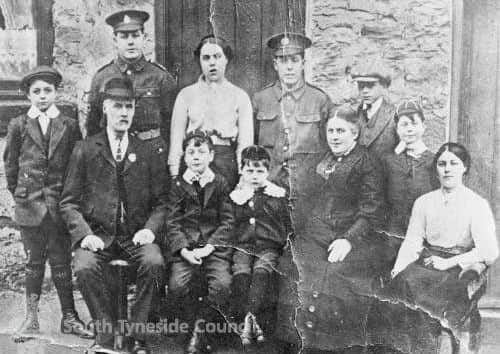 Local South Tyneside family, date unknown.
