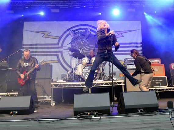 The Boomtown Rats at Sunderland's 2018 Kubix Festival.