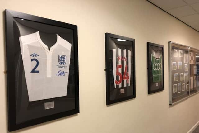The Inspiration Wall at Whitburn Church of England Academy.