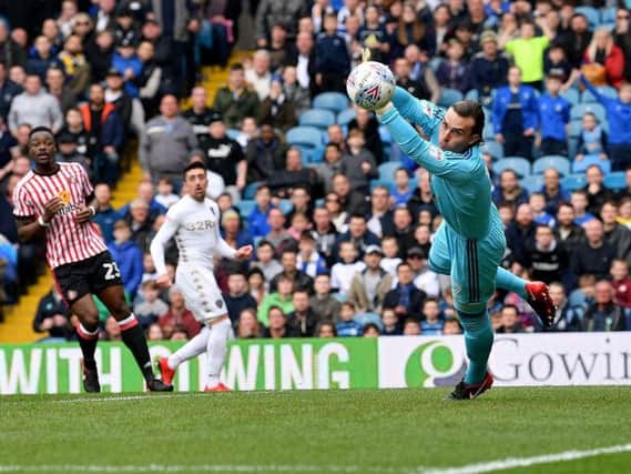 Lee Camp playing for Sunderland.