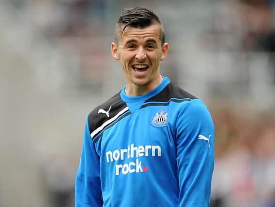 Joey Barton while at Newcastle.