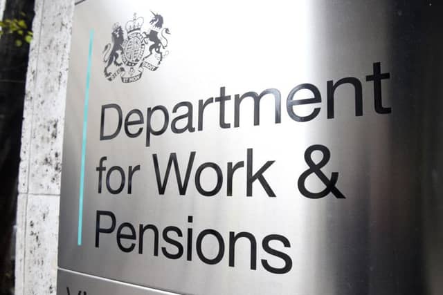 The Department for Work & Pensions. Picture by PA Wire/PA Images