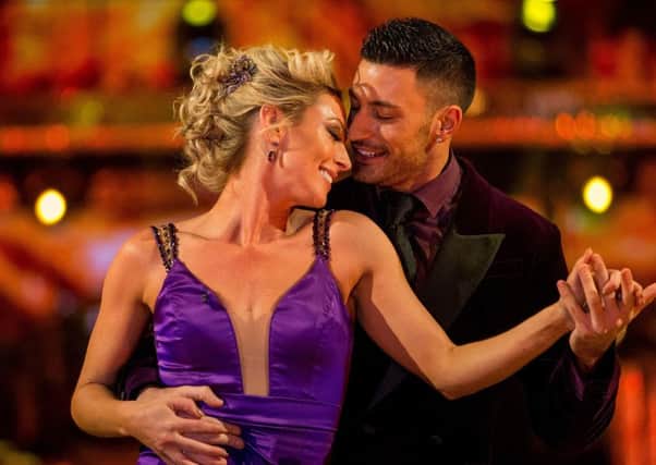 Faye Tozer and her dance partner Giovanni Pernice