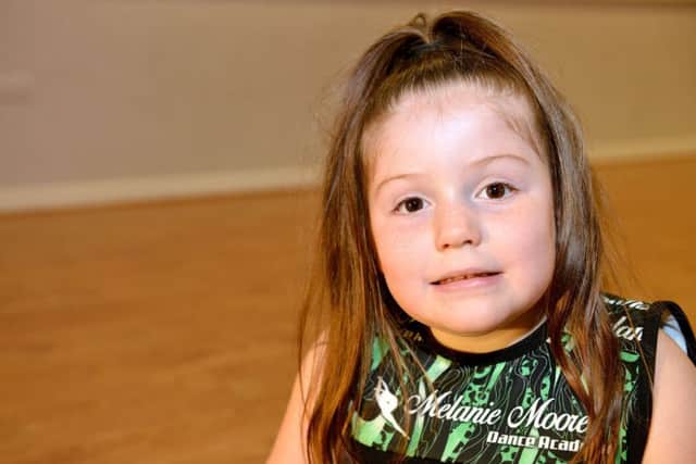 Hannah Rogers., who attends dance classes despite suffering a series of health problems.