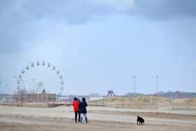 File picture: windy conditions in South Shields forecast today