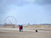 File picture: windy conditions in South Shields forecast today
