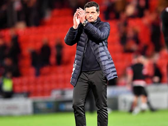 Sunderland manager Jack Ross was celebrating a third successive Black Cats win at Doncaster Rovers last night