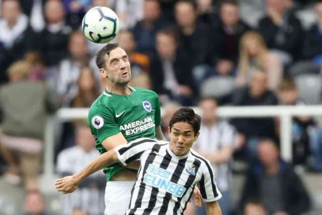 Shane Duffy and Yoshinori Muto.