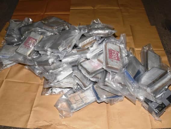 The drugs were seized at the Port of Tyne