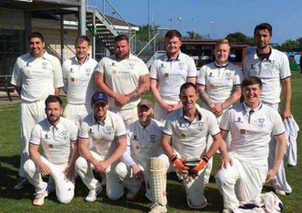 Picture from 2016 of Whiteleas Cricket Club players