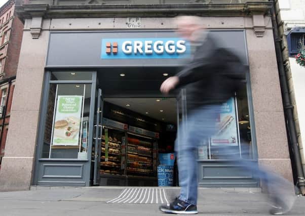 A Greggs store in the UK