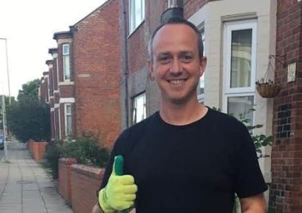 South Tyneside Green Party campaigner, David Francis,  is hoping people get behind scheme to help keep streets clean