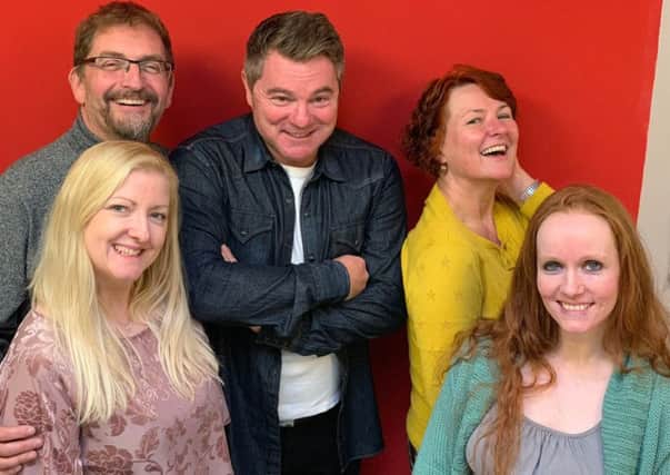 New Encore members (clockwise from bottom left) Leigh Geddes, Michael
Geddes, Darren Lynton Hymers, Moira Valentine and Lisa Harland.