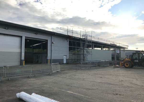 Work is under way on the industrial unit at Boldon Business Park.