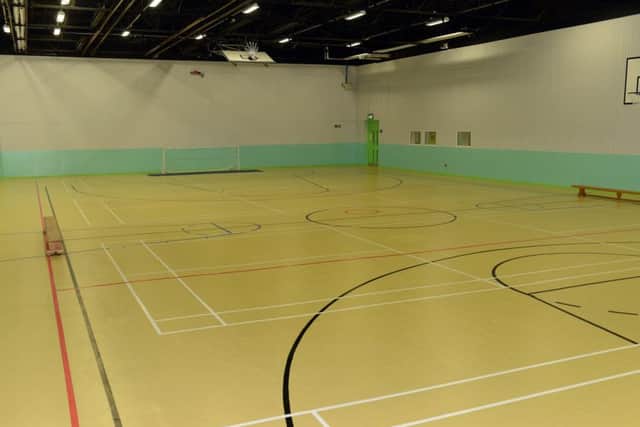 The recently refurbished Sports Hall at Boldon Community Association. Picture by FRANK REID