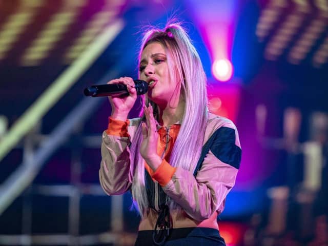 X Factor hopeful Molly Scott.