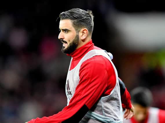 Alim Ozturk training for Sunderland.