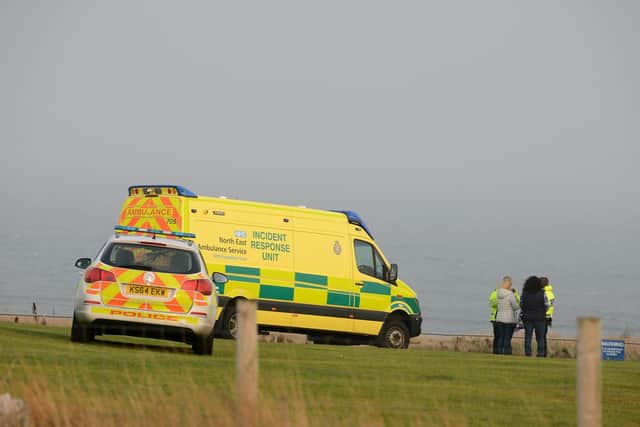 H M Coastguard were called to evacuate a teenage boy stranded on the beach.