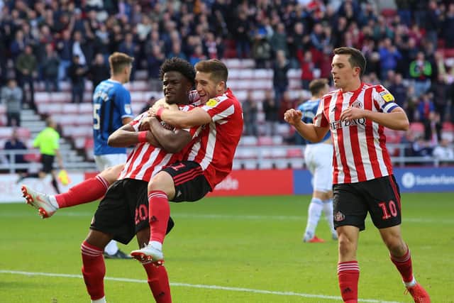 Josh Maja looks to be in line for a new Sunderland contract