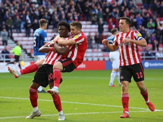 Josh Maja looks to be in line for a new Sunderland contract