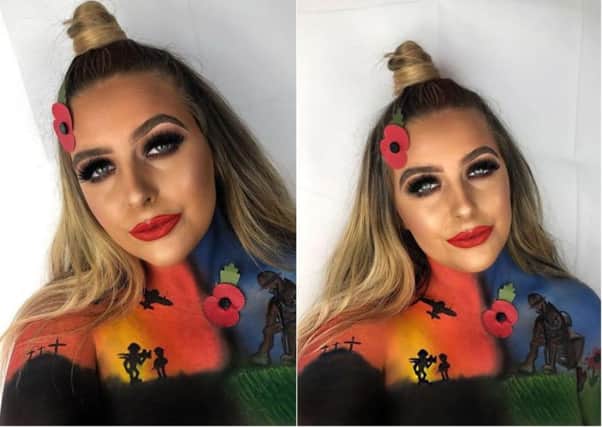 Philippa Gibson makes a unique tribute to our fallen soldiers.