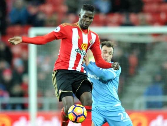 Papy Djilobodji was officially sacked by Sunderland on Wednesday evening