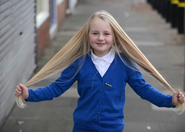 Alexis Callahan, 9 is to have her cut for the Little Princess Trust