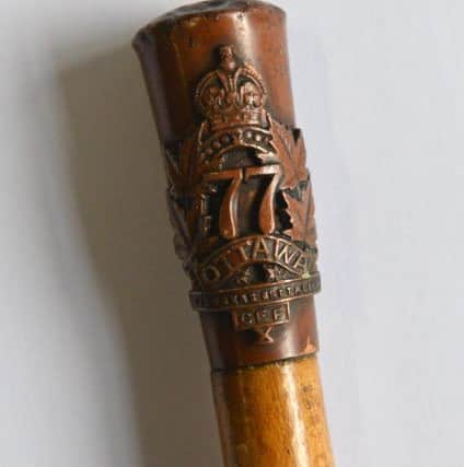 The WW1 swagger stick