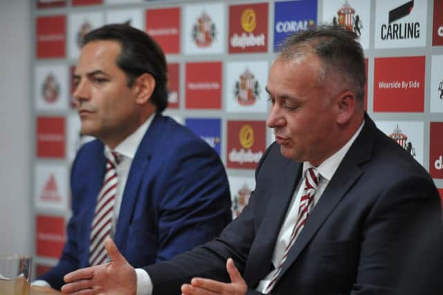 Charlie Methven, left, says Sunderland's owners are fully committed to the club's academy.